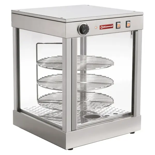 Warme vitrine draaiend D.420 mm - Main Image