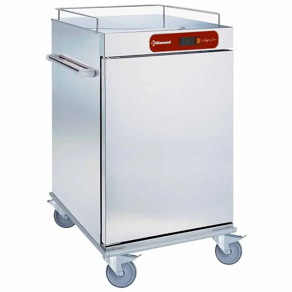 Warmhoudwagen voor de maaltijden, 10 GN 2/1 - Main Image