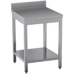 Werktafel met onderblad + achterrand - Main Image