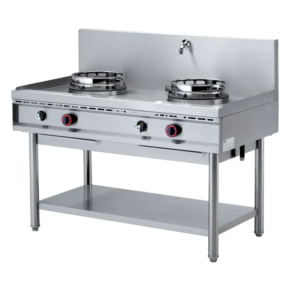 Wok-gasfornuis, 2 vuren (2x 13 kW) - Main Image